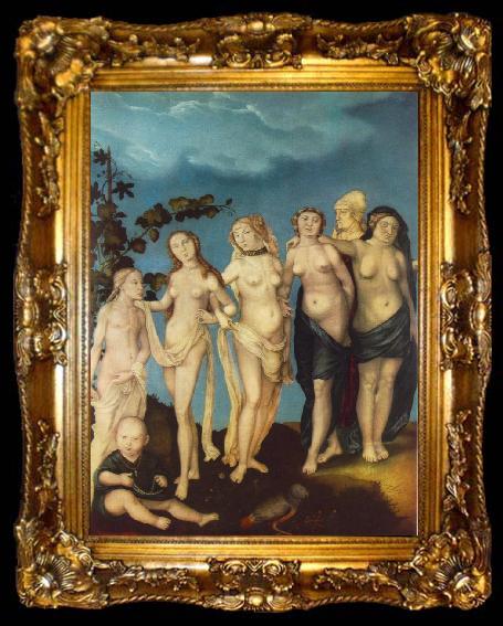 framed  BALDUNG GRIEN, Hans The Seven Ages of Woman ww, ta009-2